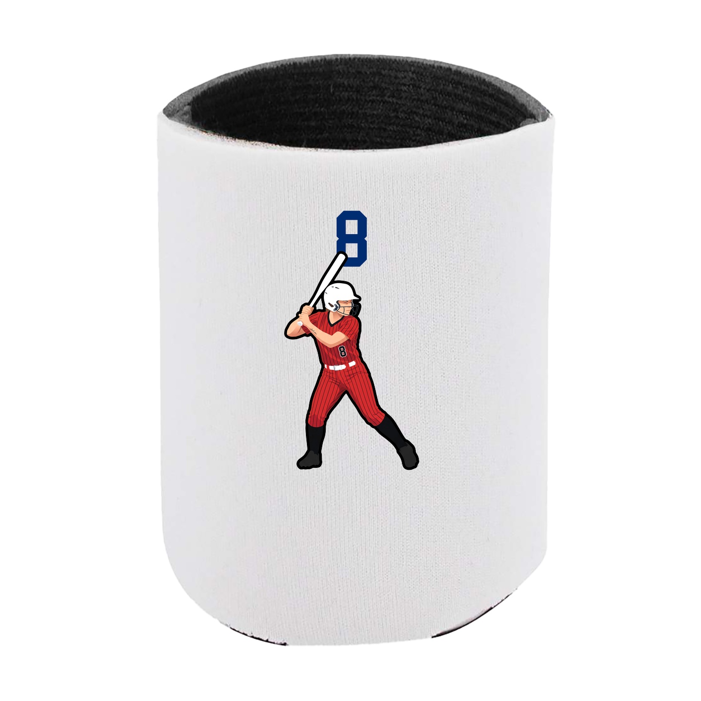 Can Holder — Number Top in White