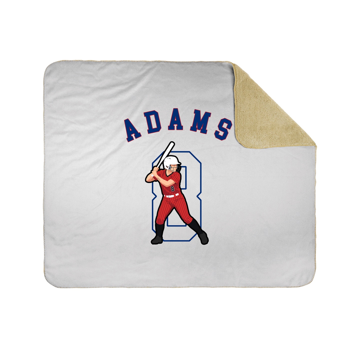 Throw Blanket — Shirsey Arch in White
