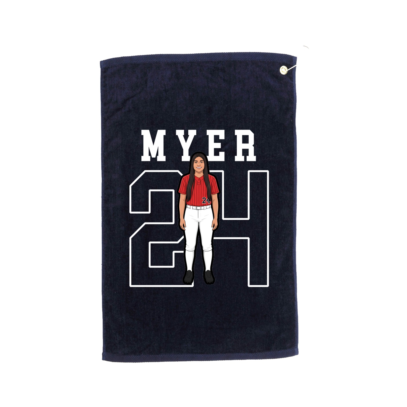 Golf Towel — Shirsey in Navy