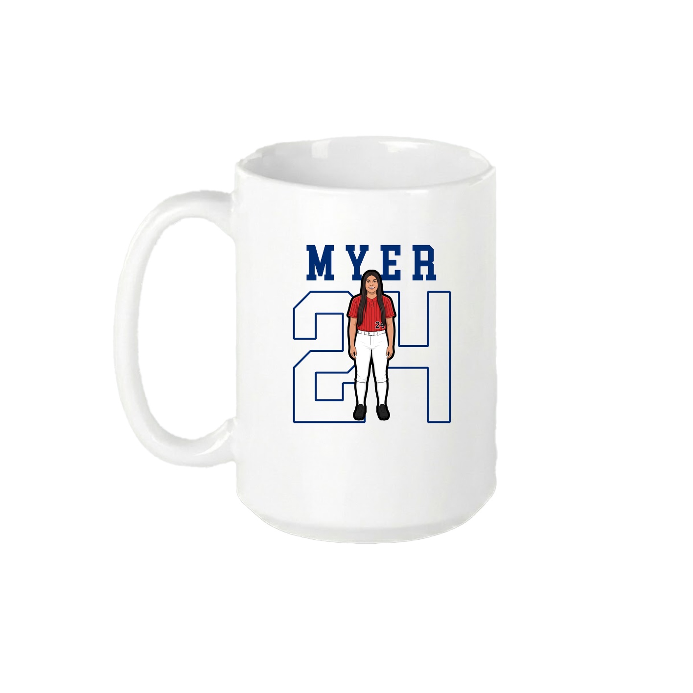 15oz Coffee Mug — Shirsey in White