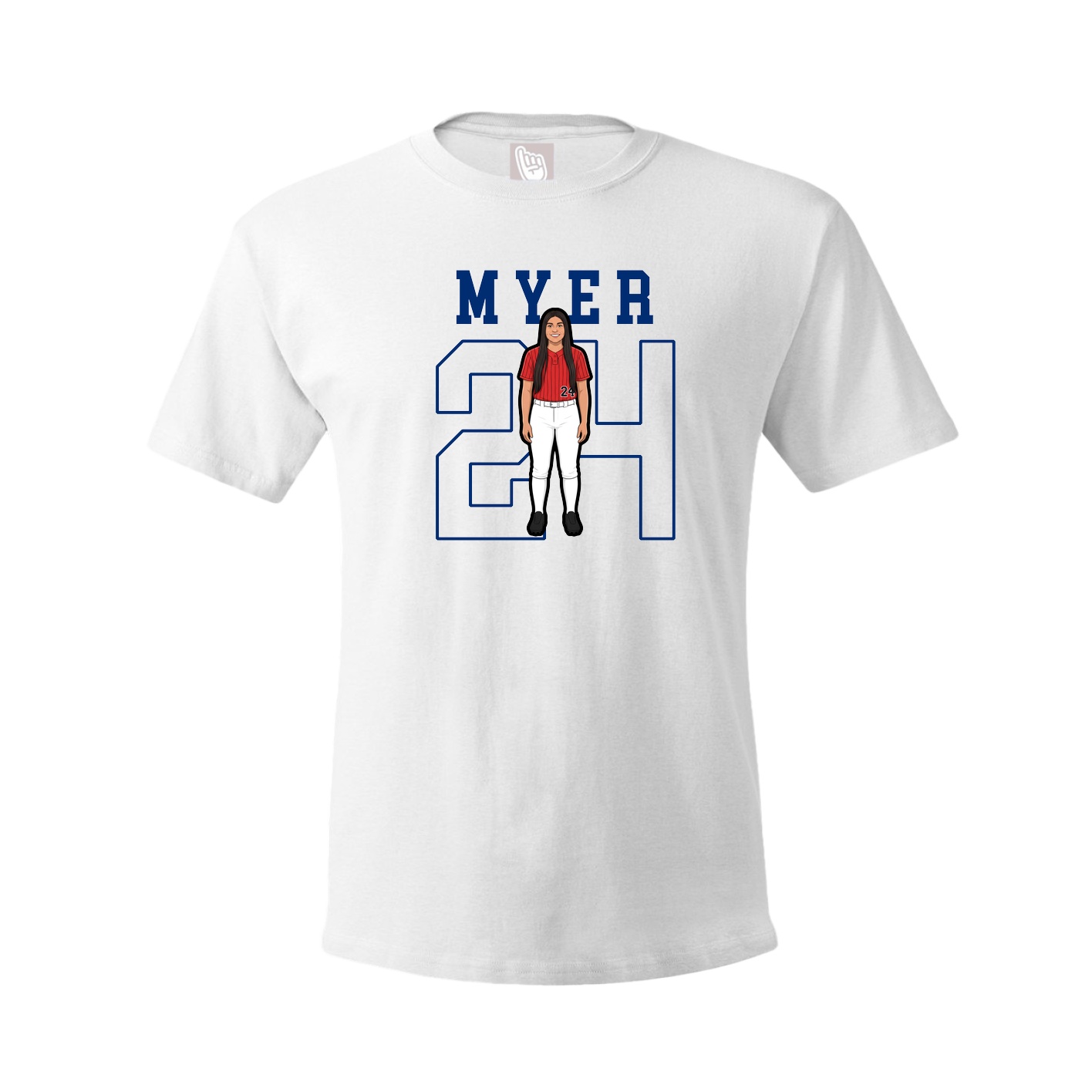 Youth Tee — Shirsey in White