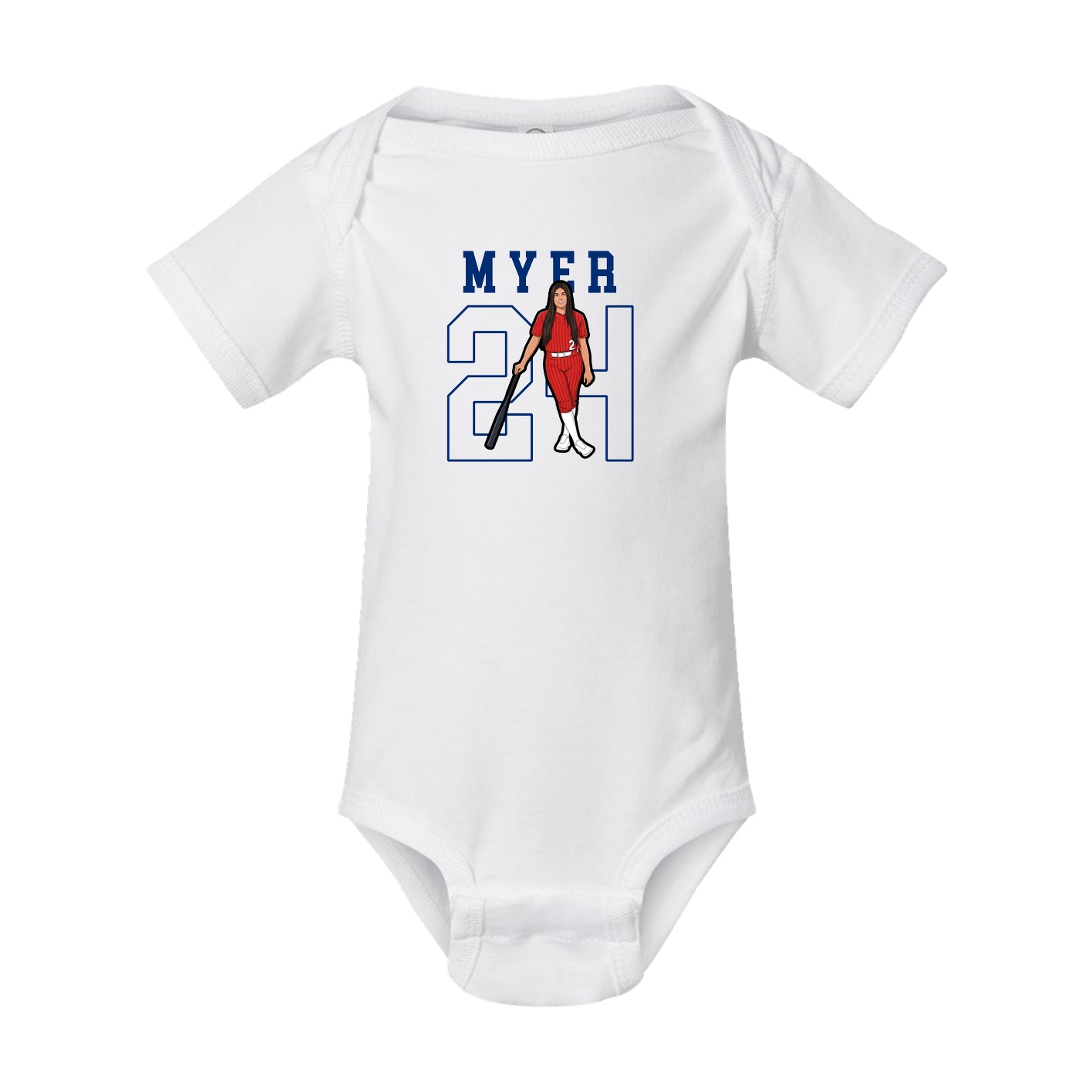 Baby Onesie — Shirsey in White