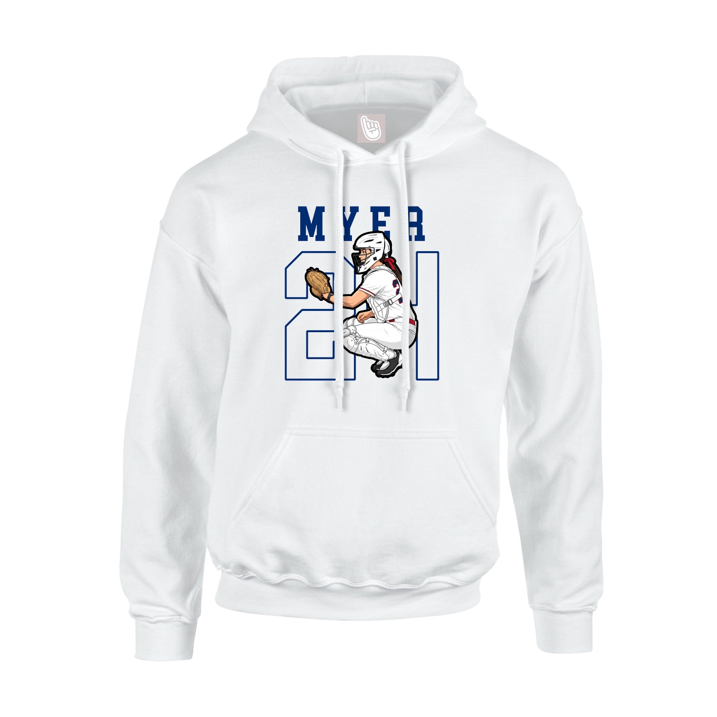 Youth Hoodie — Shirsey in White