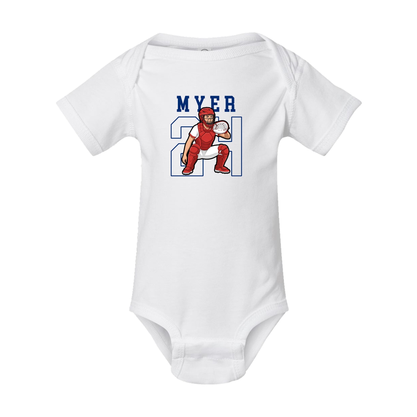 Baby Onesie — Shirsey in White