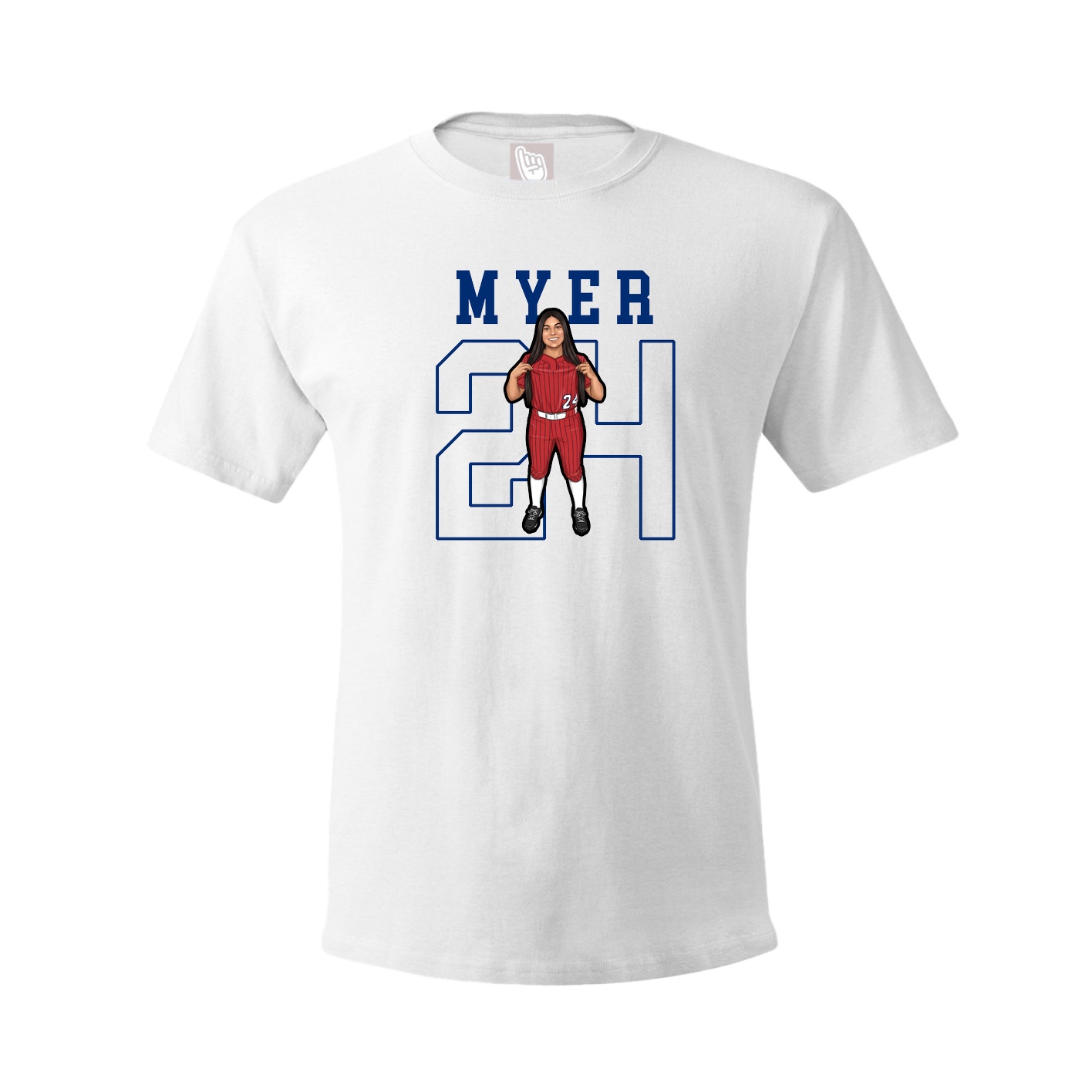 Youth Tee — Shirsey in White