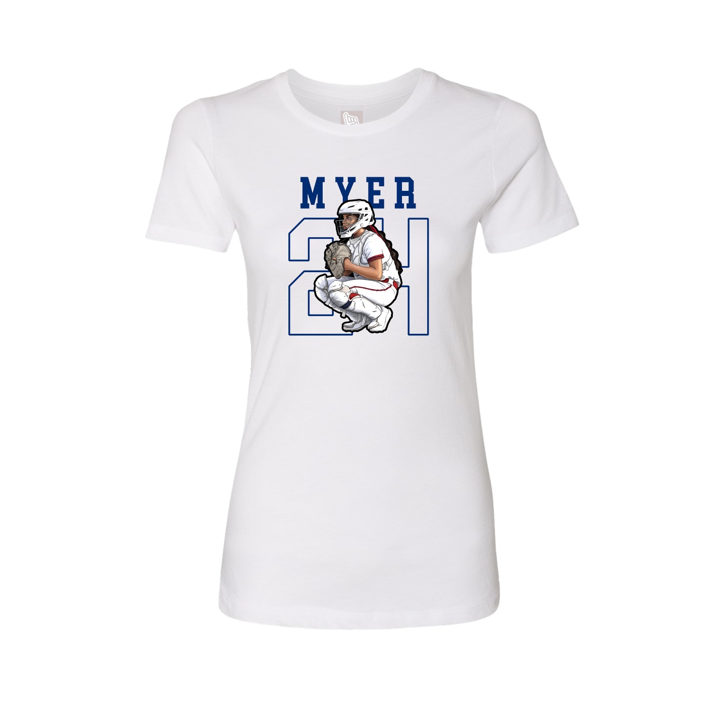 Fitted Women's Tee — Shirsey in White