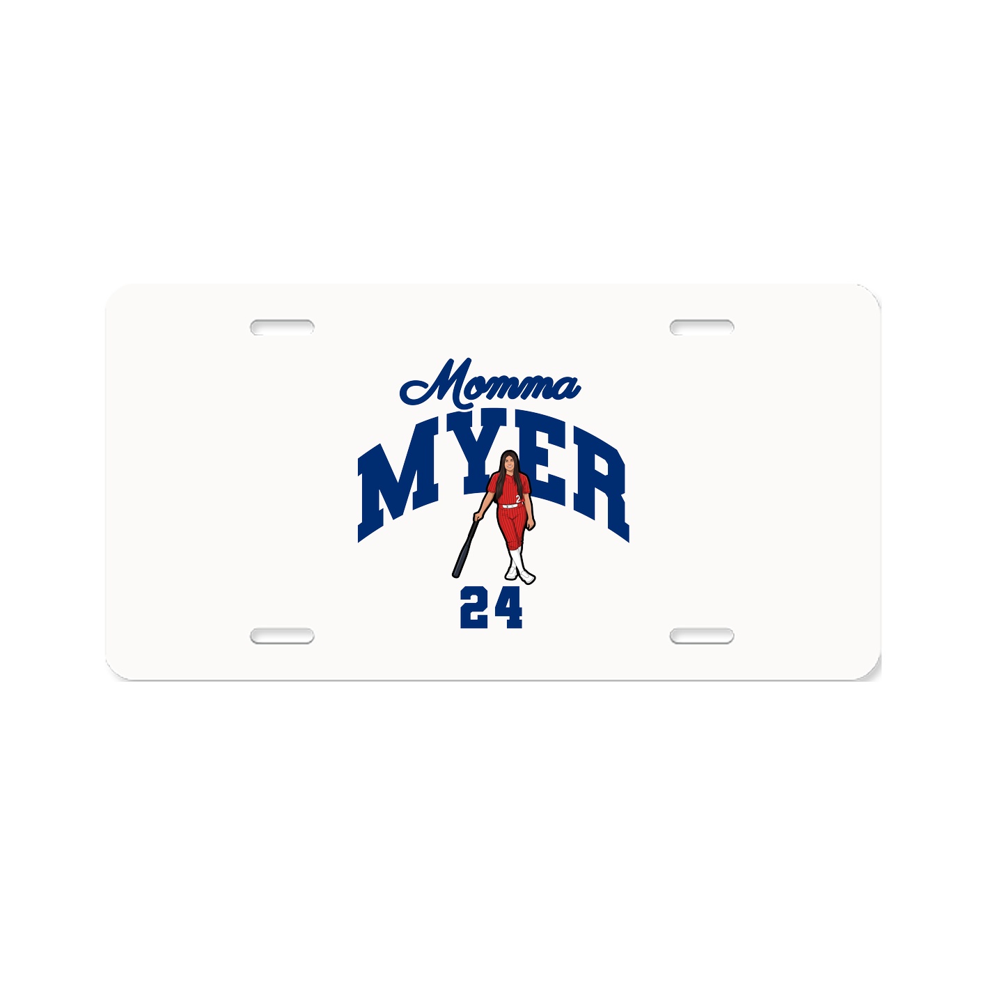 License Plate — Mothers Day Arch in Classic