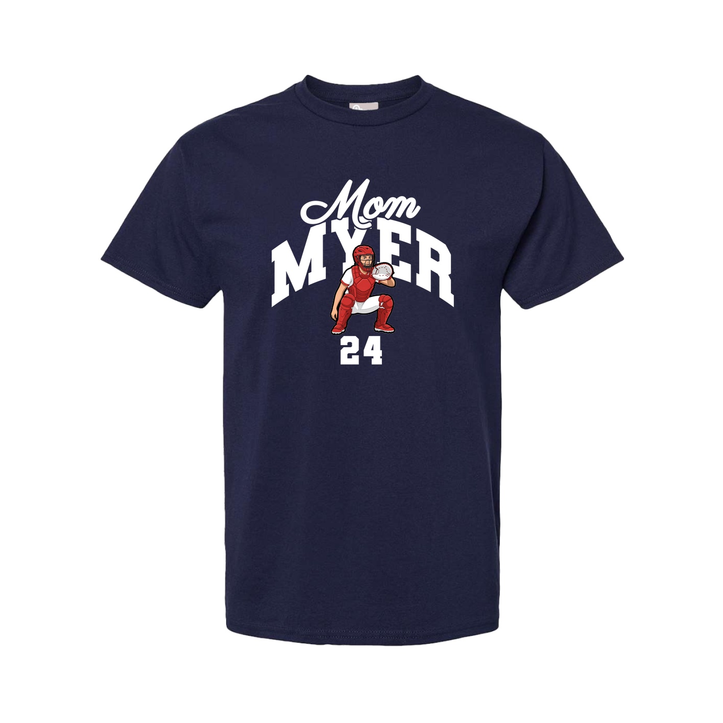 Youth Tee — Mothers Day Arch in Navy