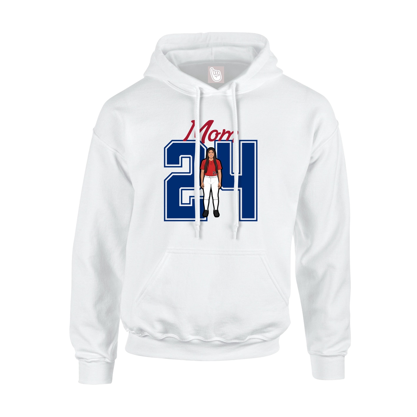 Hoodie — Mothers Day Shirsey in White