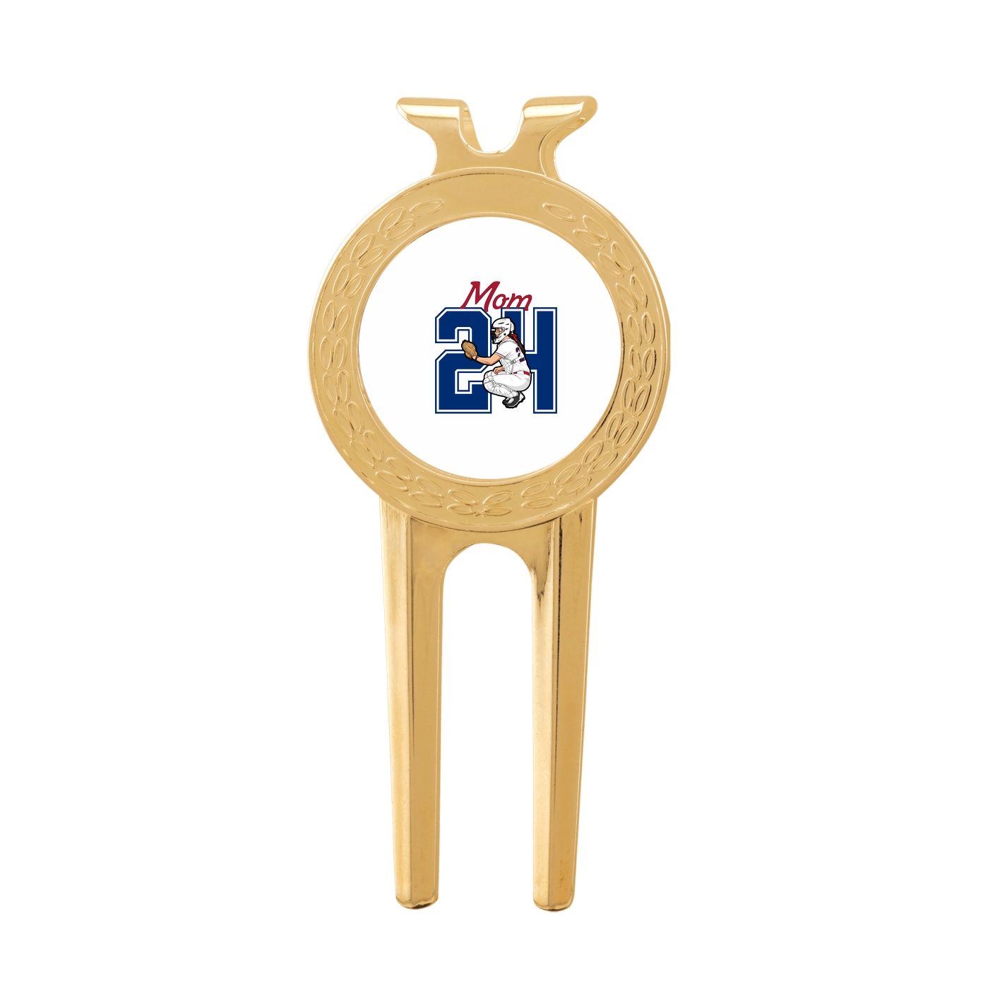 Divot Tool with Ball Marker — Mothers Day Shirsey in Classic
