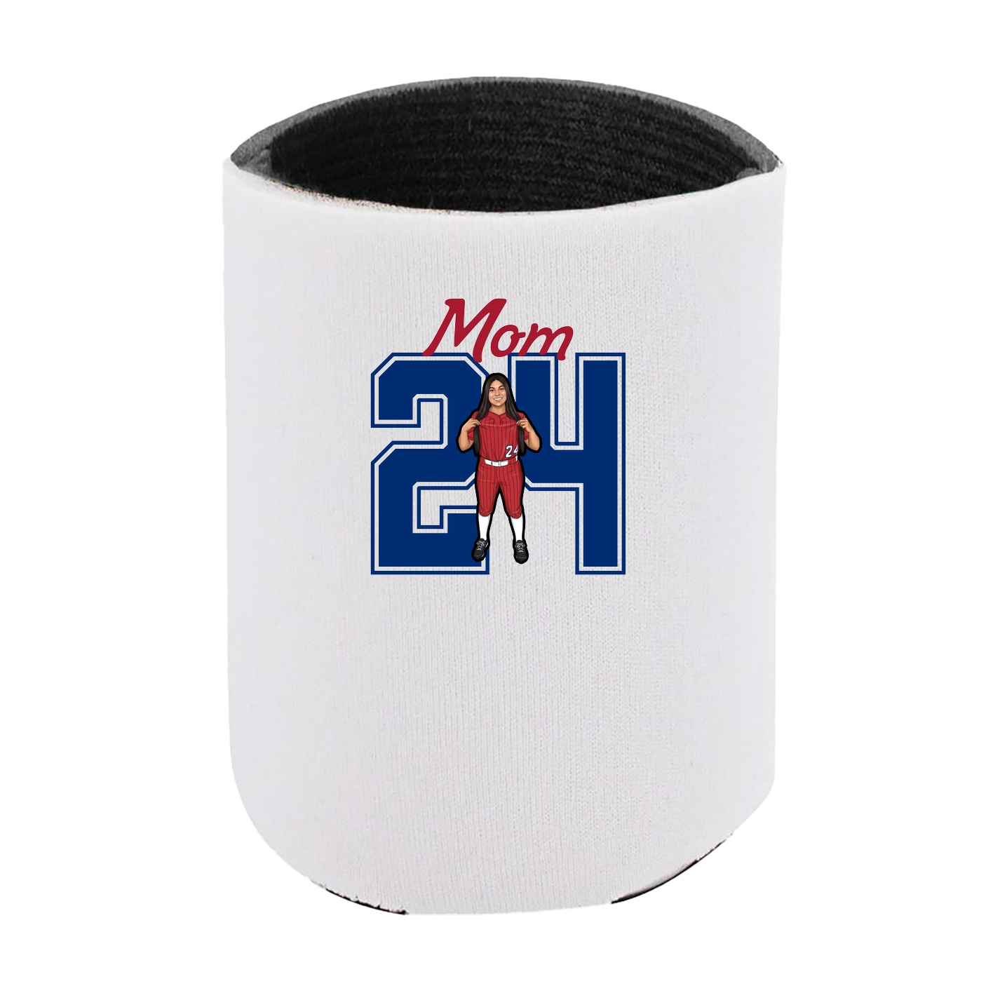 Can Holder — Mothers Day Shirsey in White