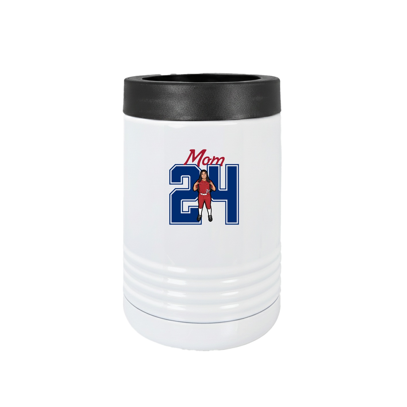 Beverage Holder — Mothers Day Shirsey in White