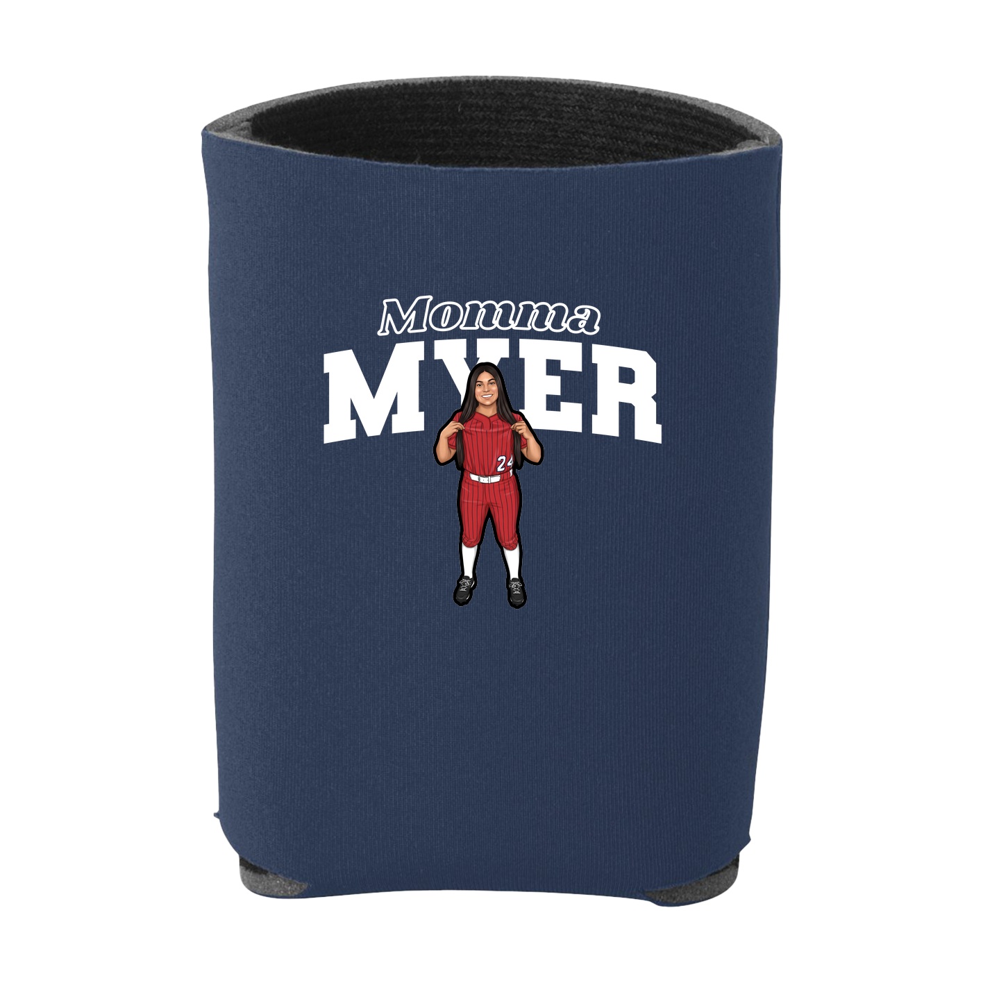Can Holder — Mothers Day Block in Navy