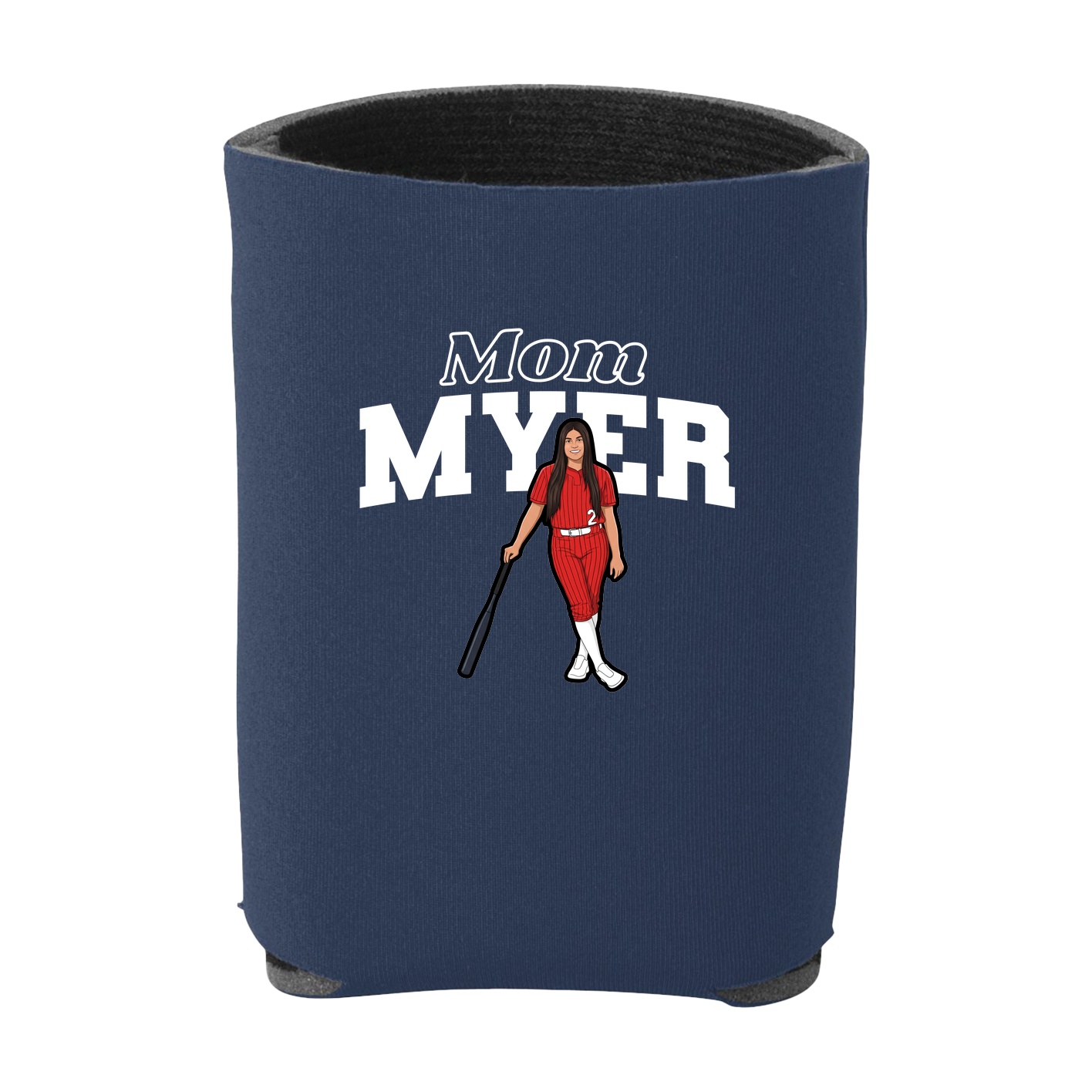 Can Holder — Mothers Day Block in Navy