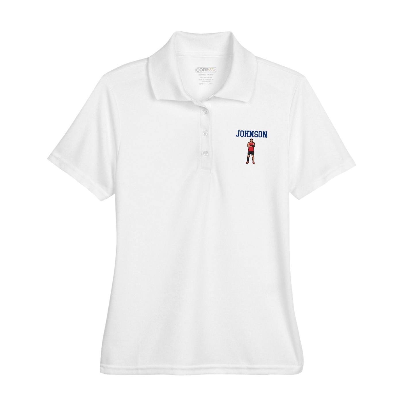 Womens Performance Polo — Shirsey in White