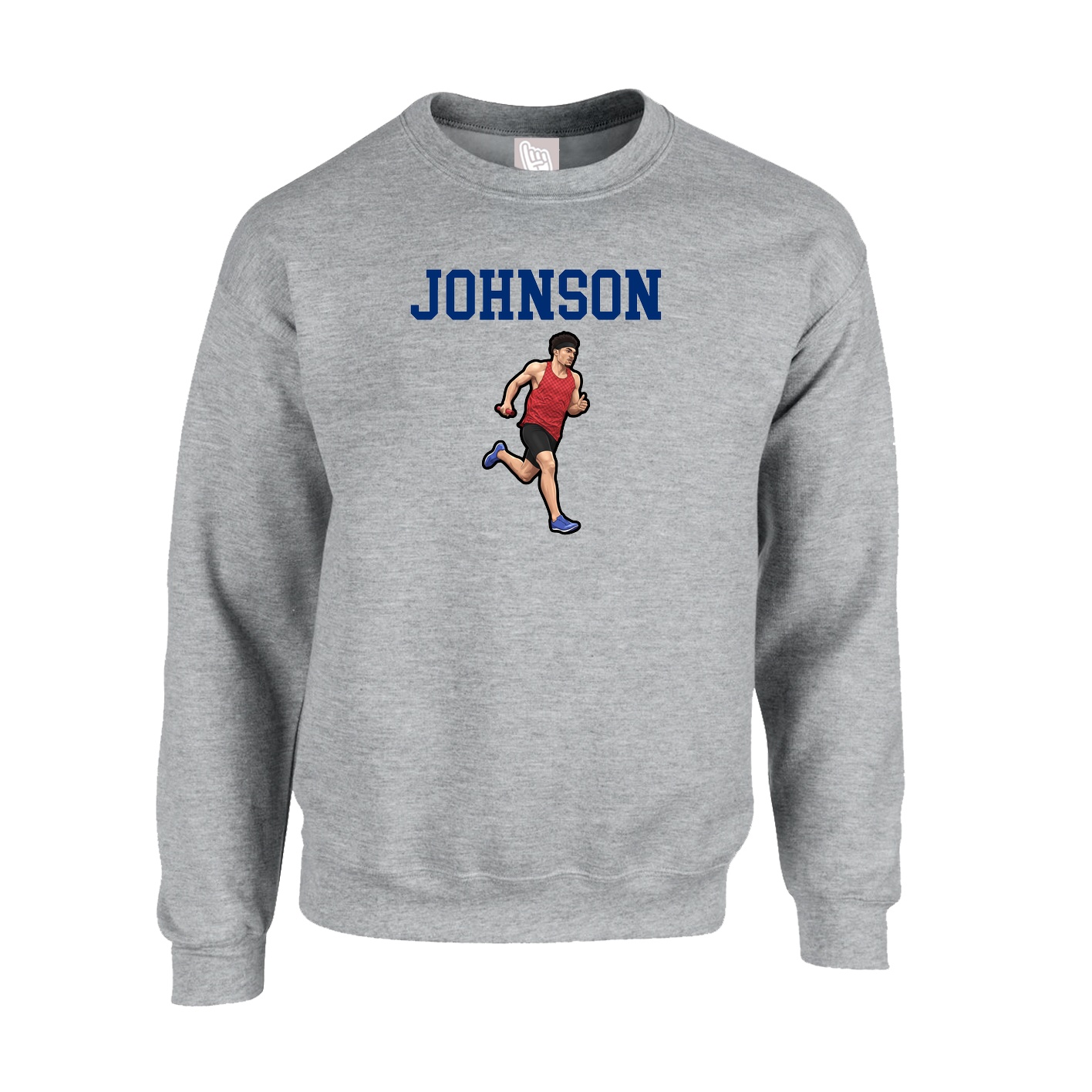 Fleece Crew — Shirsey in Grey