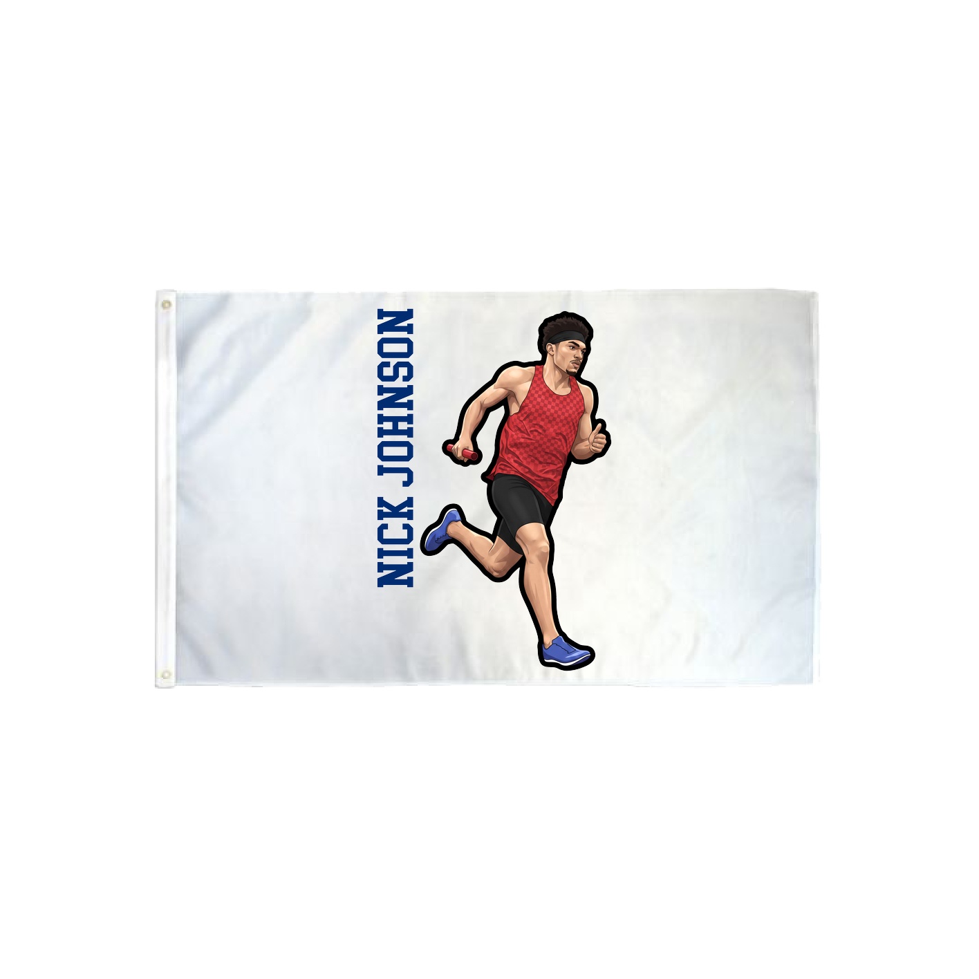 3x5 Flag — Name Vertical in Classic