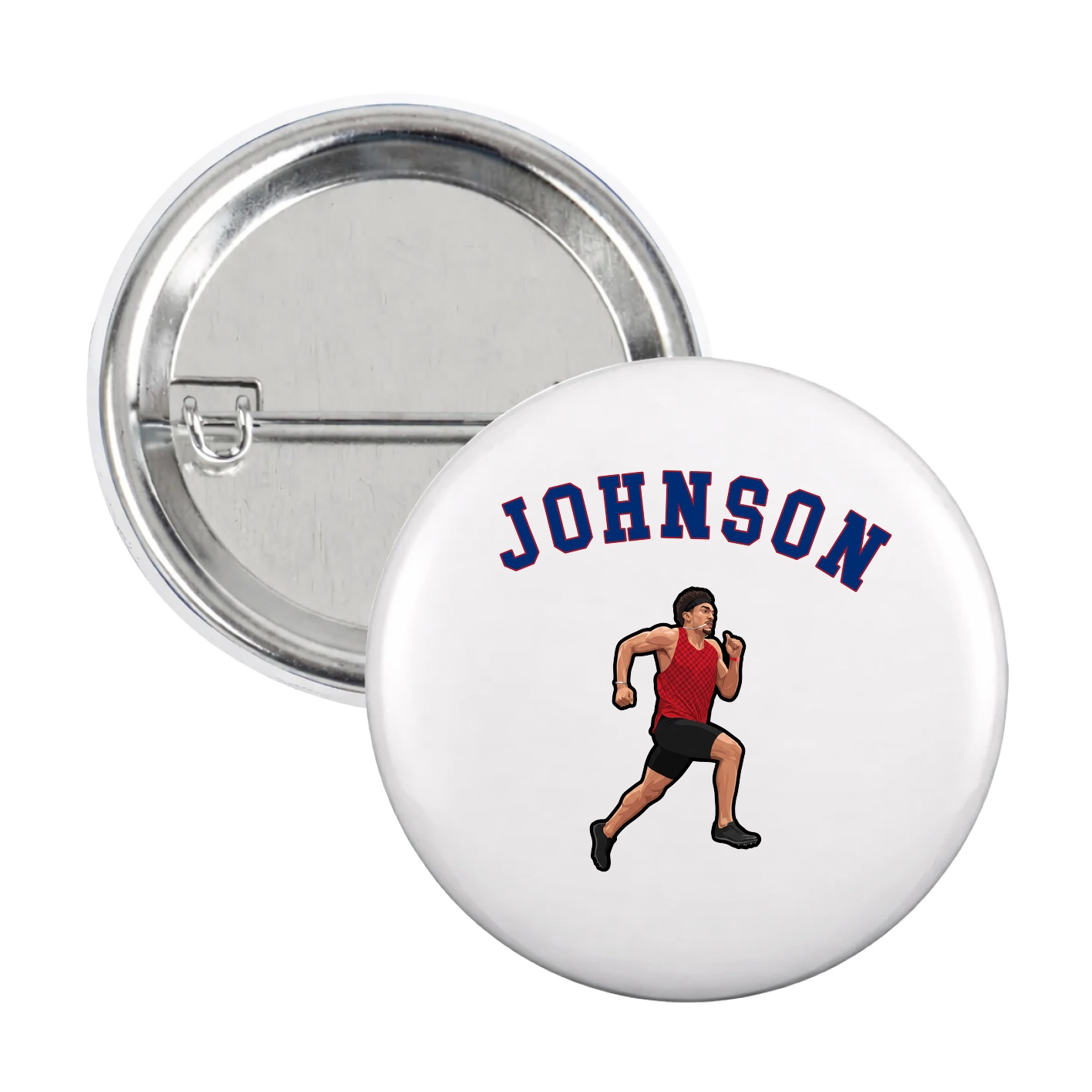 Game Day Button — Shirsey Arch in White