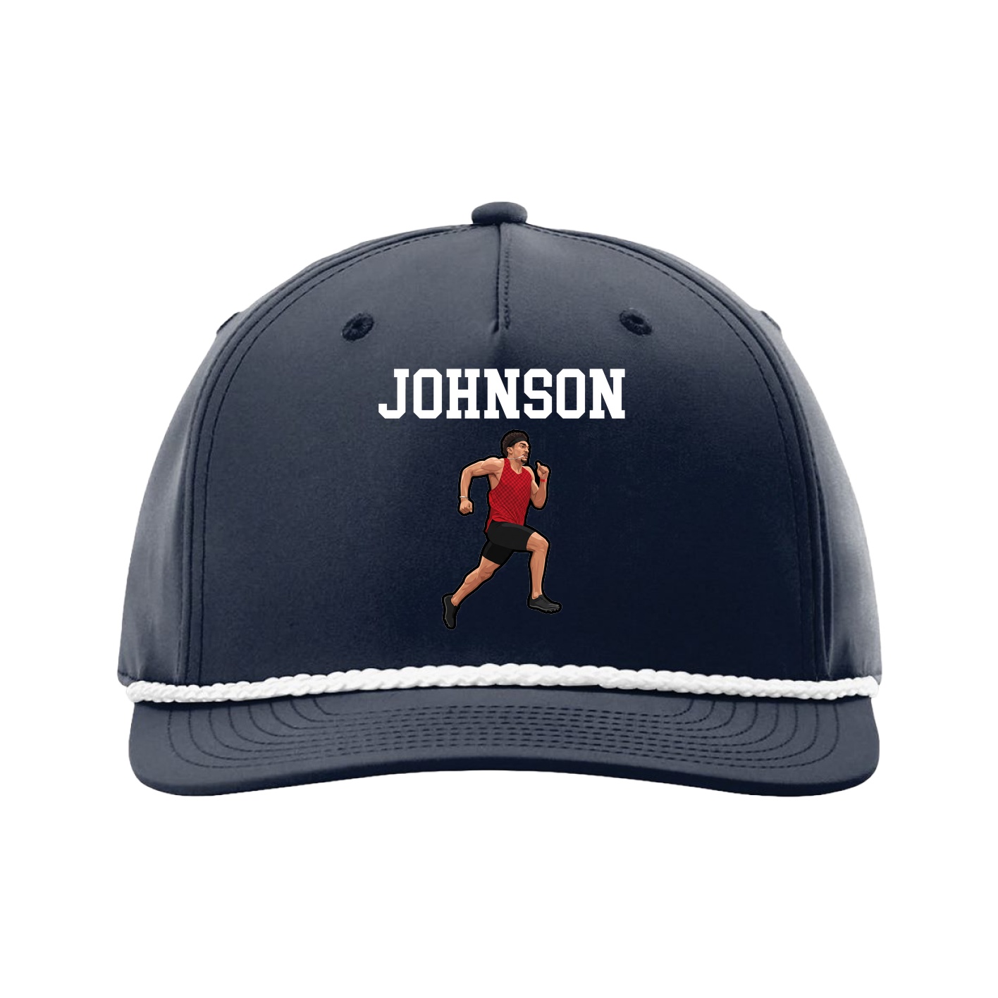 Five-Panel Classic Rope Cap — Shirsey in Navy