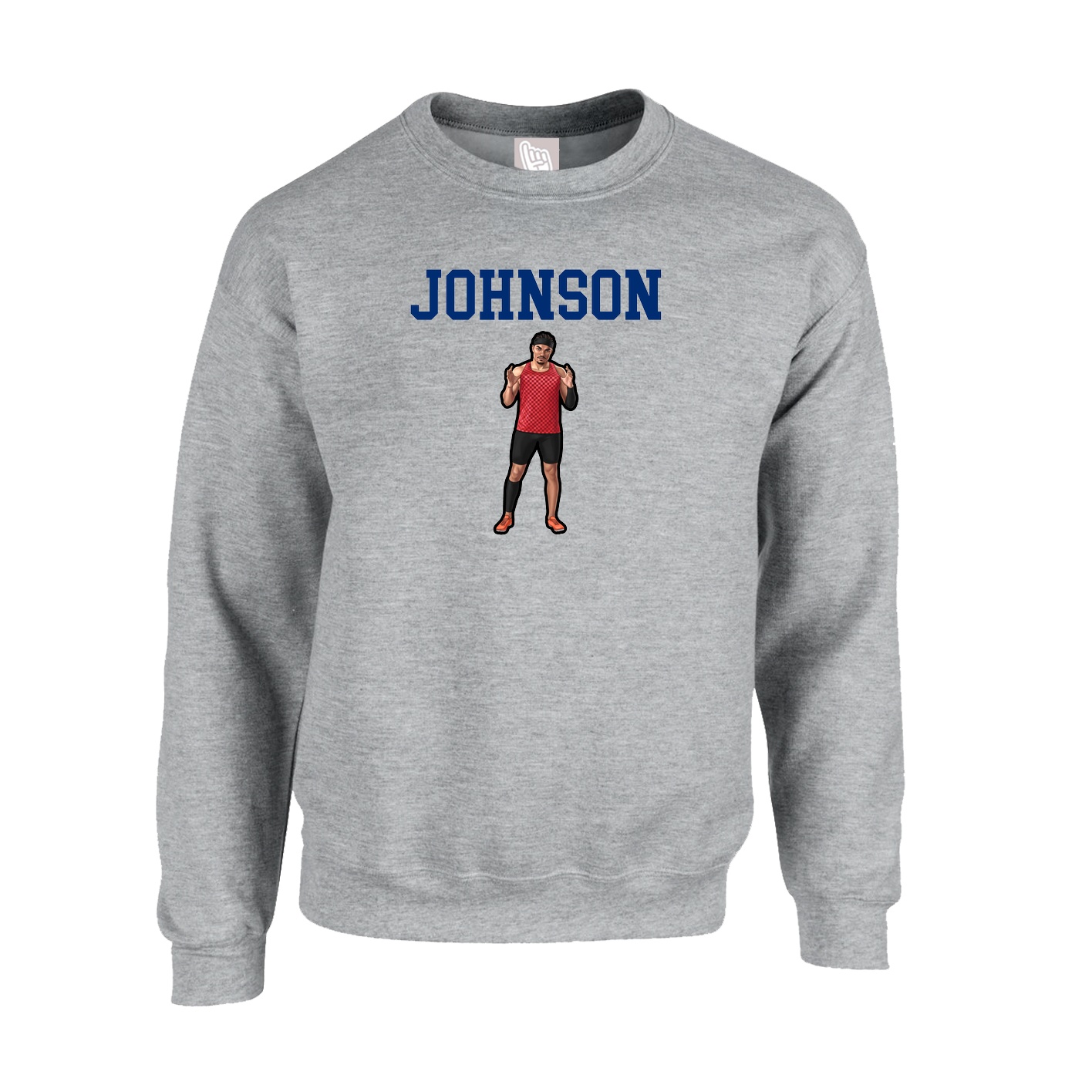 Fleece Crew — Shirsey in Grey