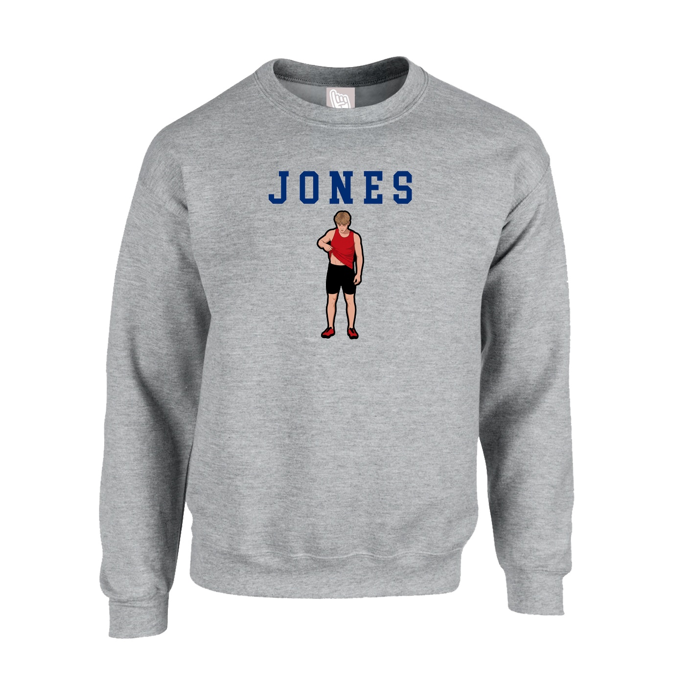 Fleece Crew — Shirsey in Grey