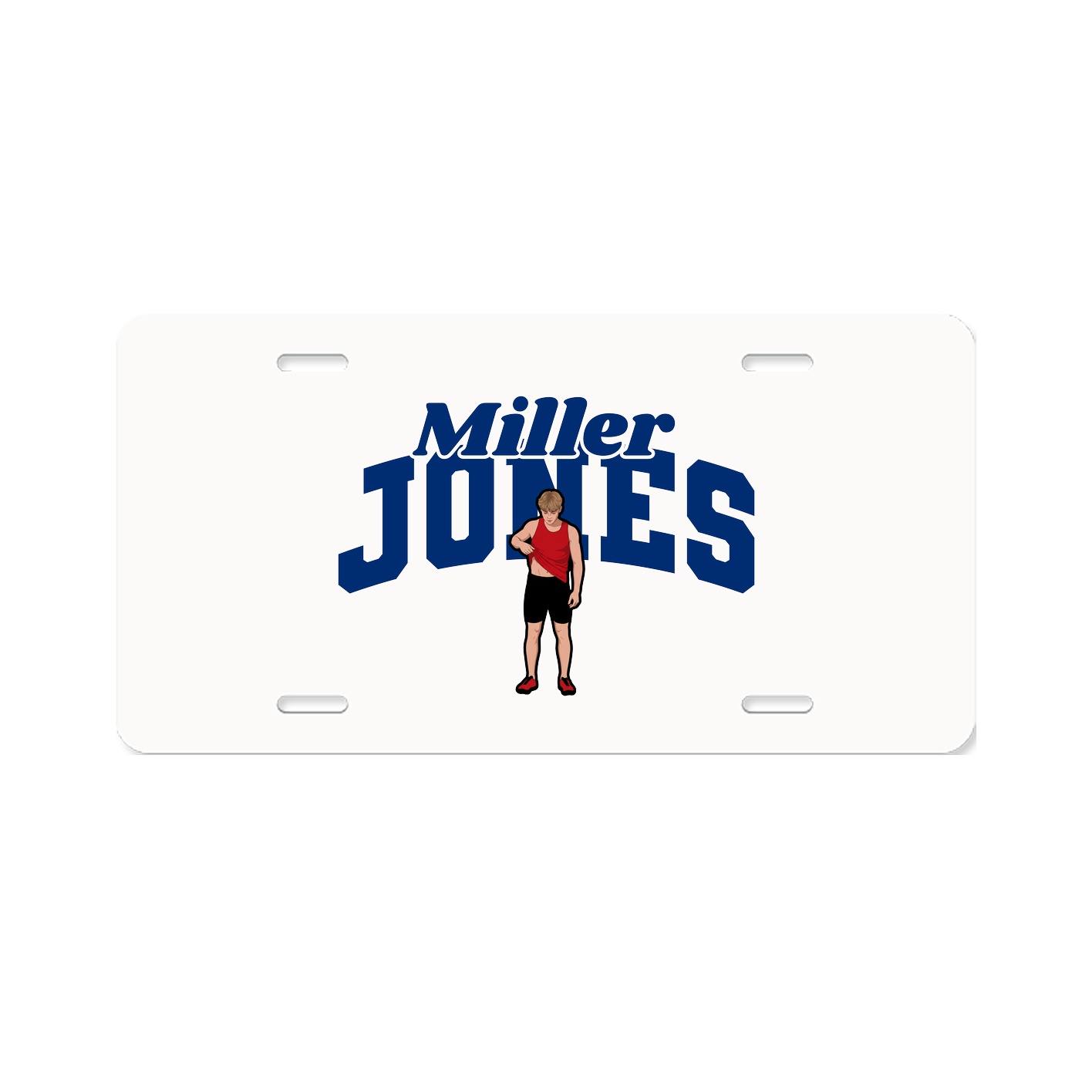 License Plate — Signature Arch in Classic
