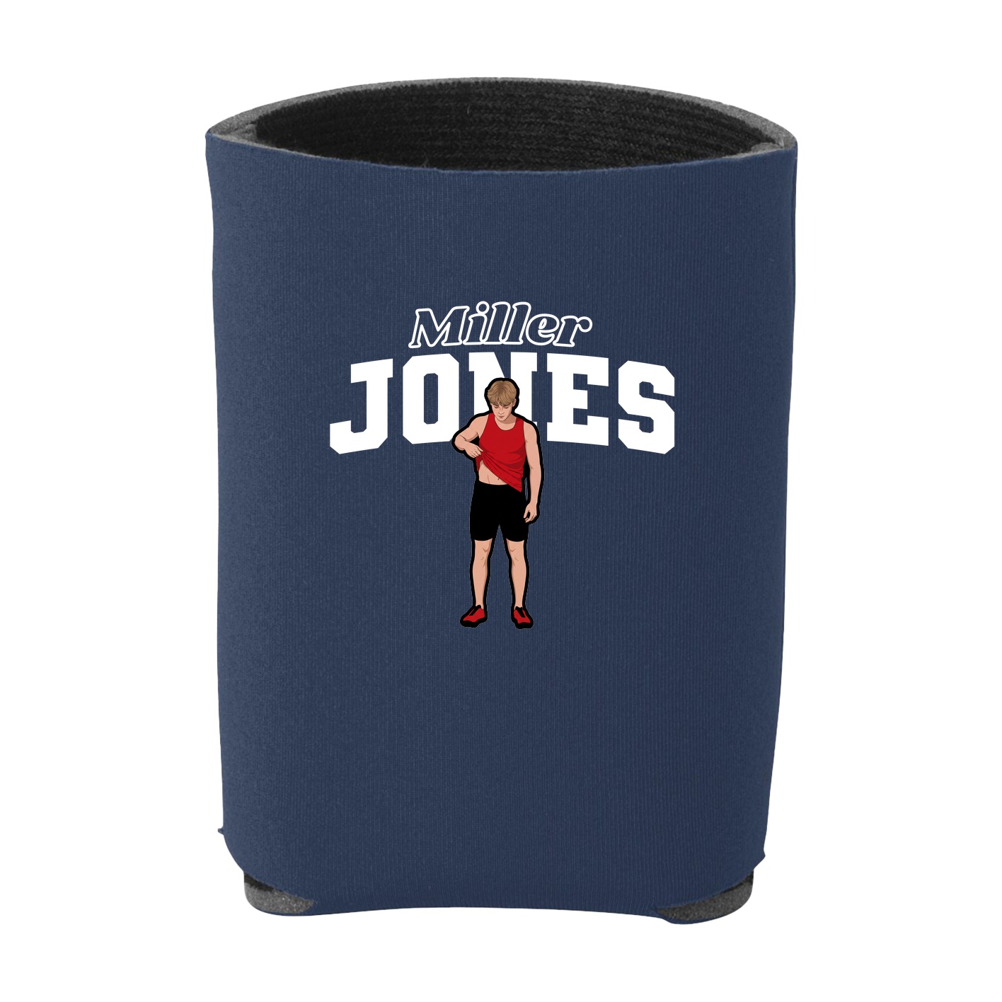 Can Holder — Name Arch in Navy