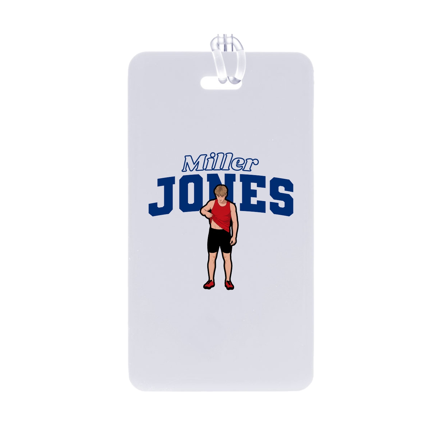 Bag Tag — Name Arch in Classic
