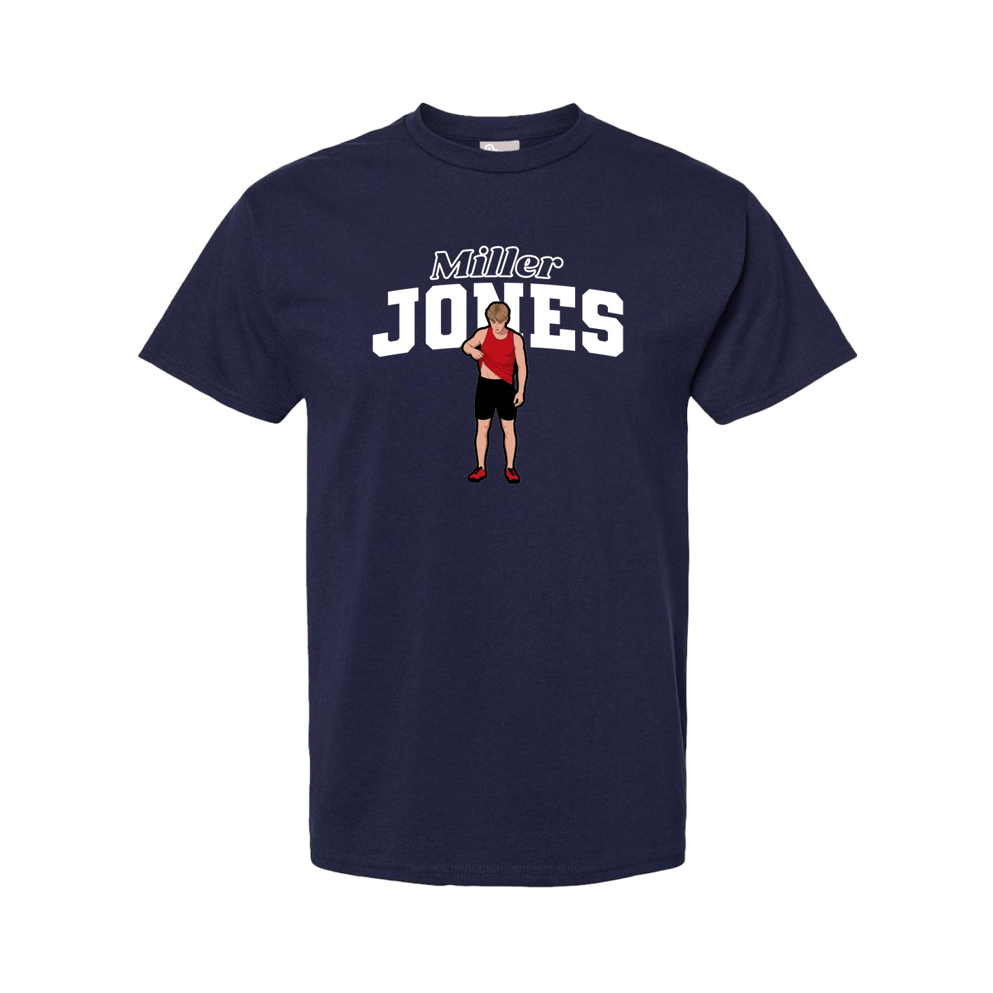 Tee — Name Arch in Navy