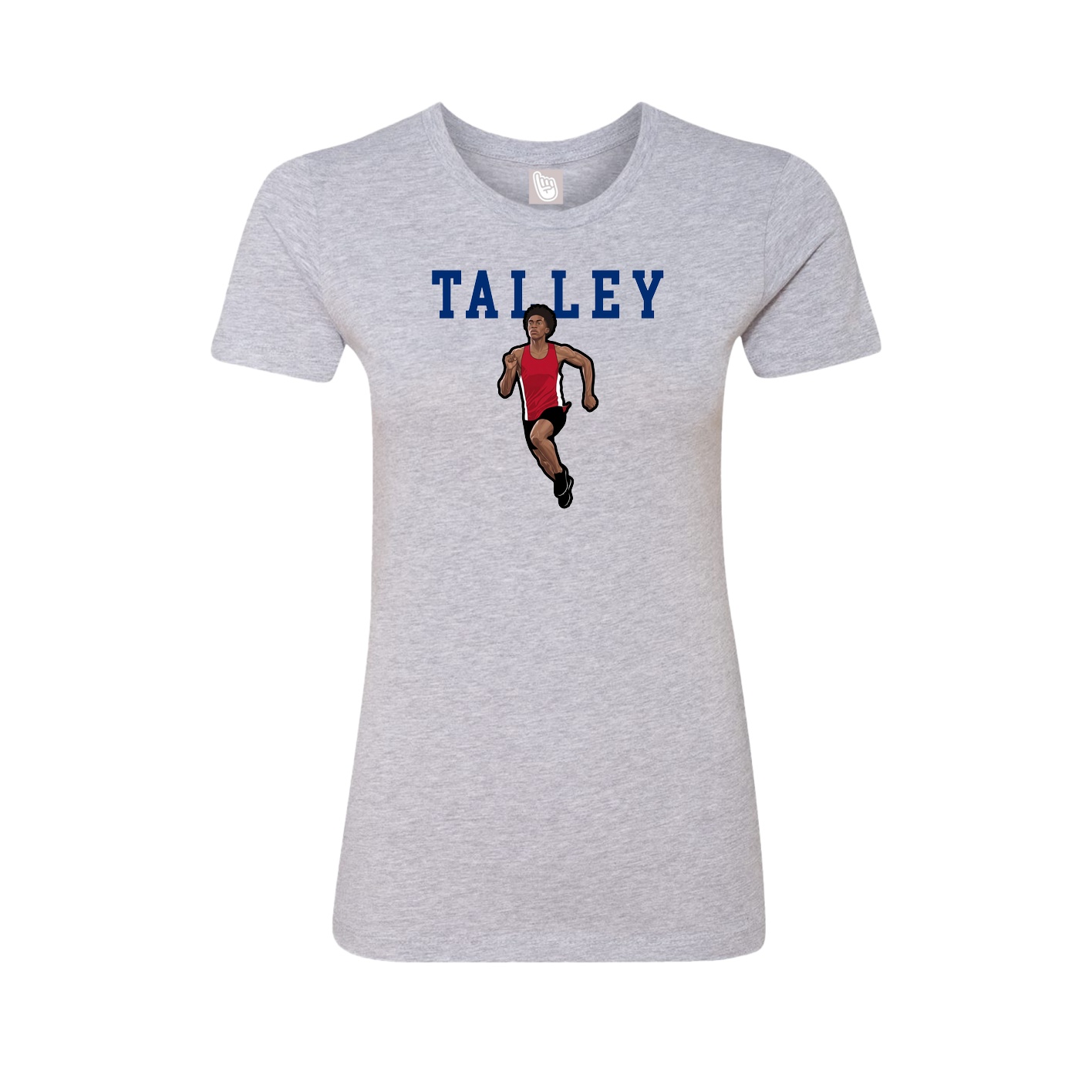 Fitted Women's Tee — Shirsey in Grey