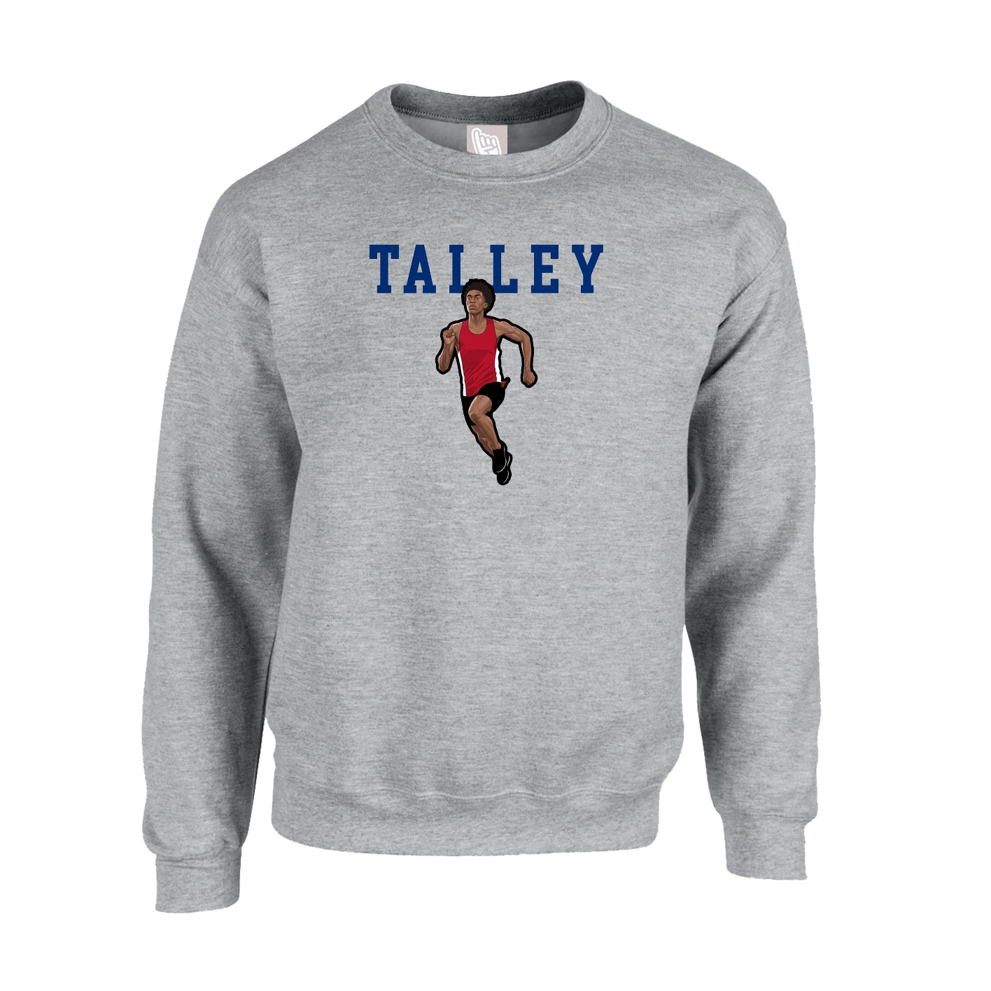 Fleece Crew — Shirsey in Grey