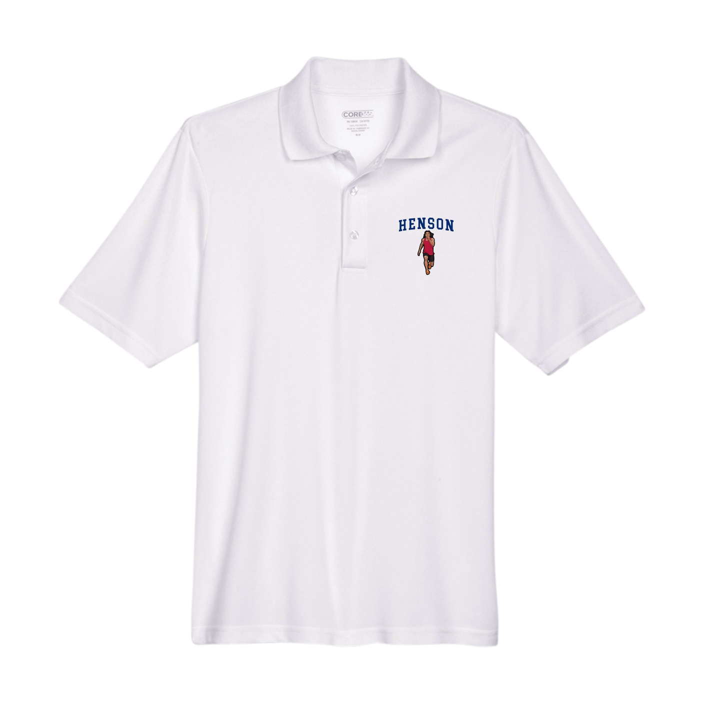 Performance Polo — Shirsey in White
