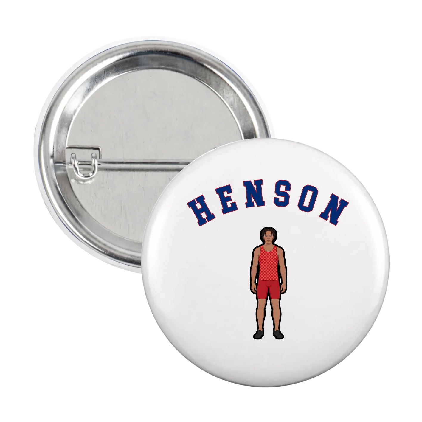 Game Day Button — Shirsey Arch in White
