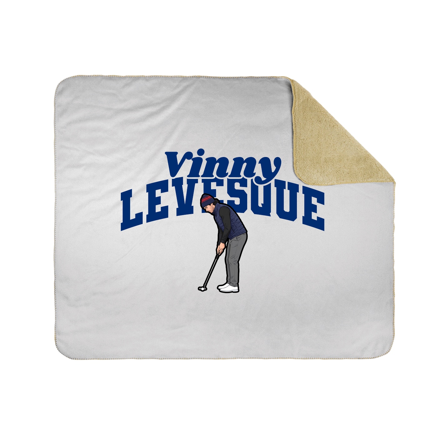 Throw Blanket — Signature Arch in White