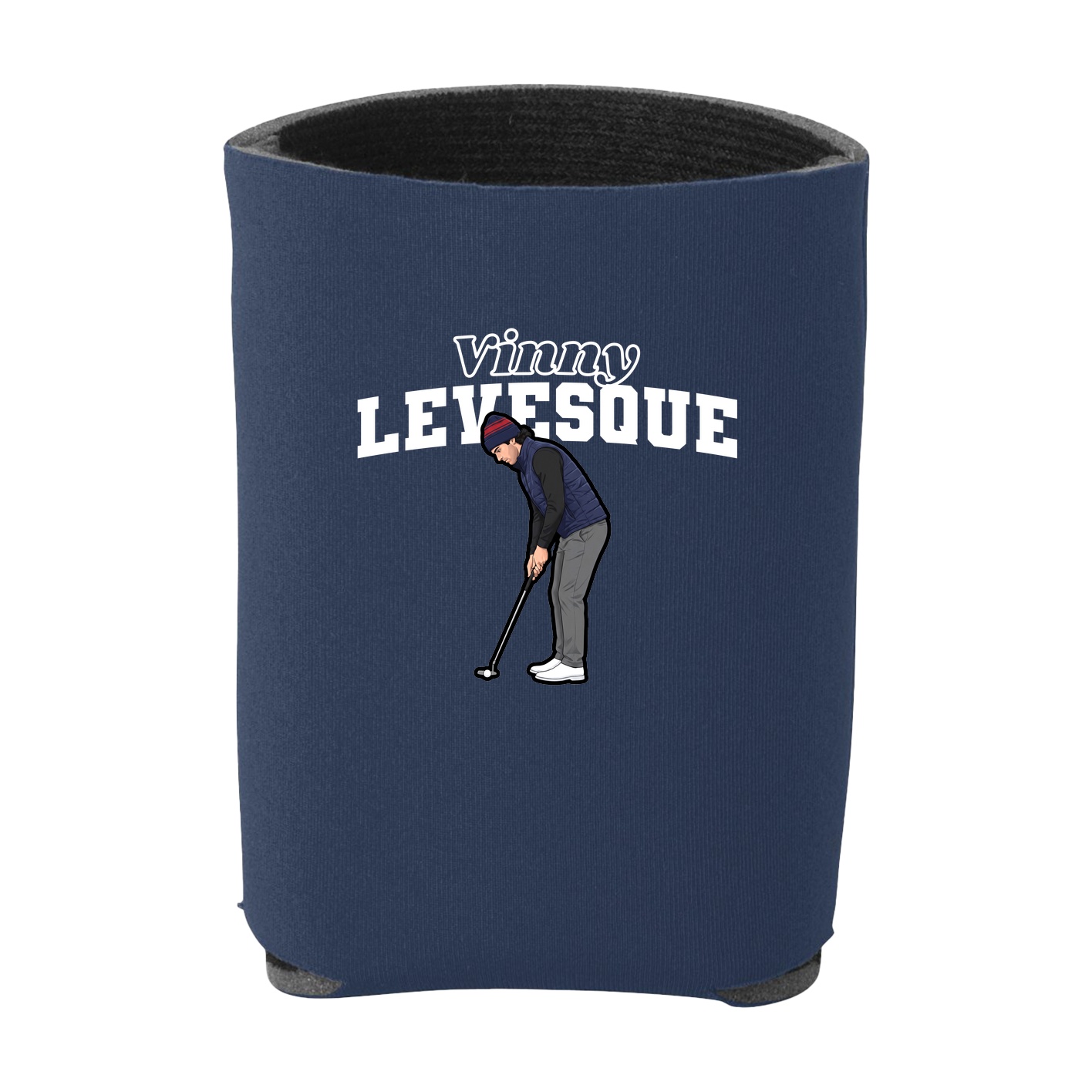 Can Holder — Name Arch in Navy