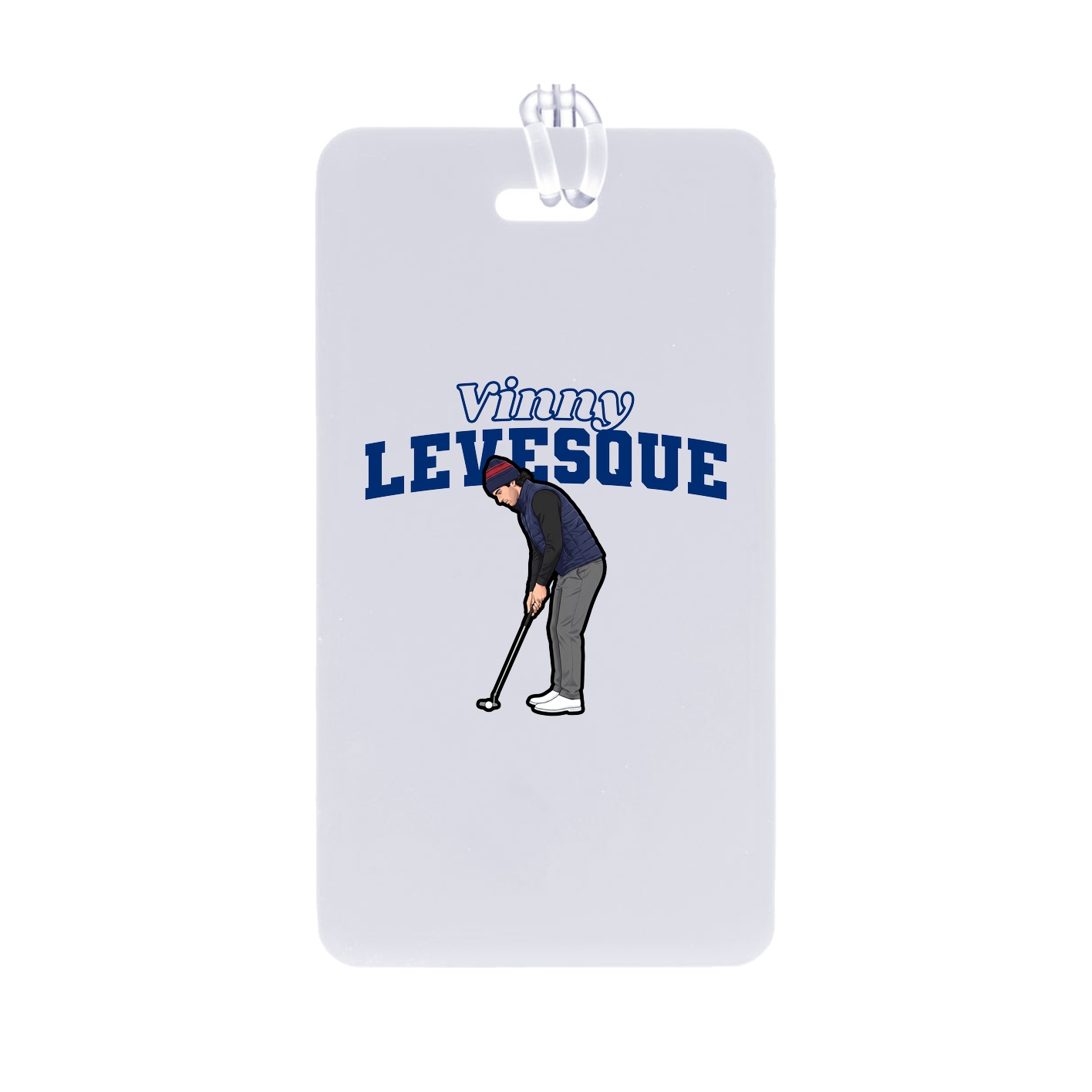 Bag Tag — Name Arch in Classic