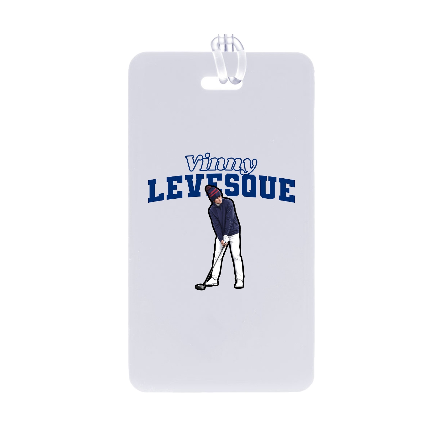 Bag Tag — Name Arch in Classic