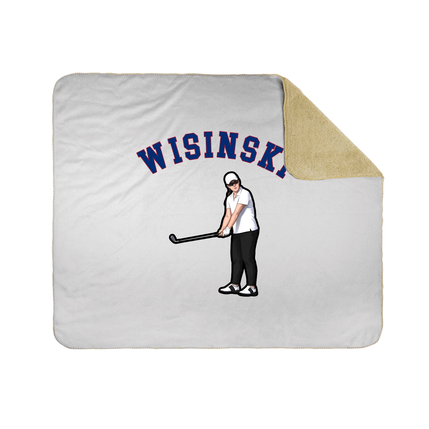 Throw Blanket — Shirsey Arch in White
