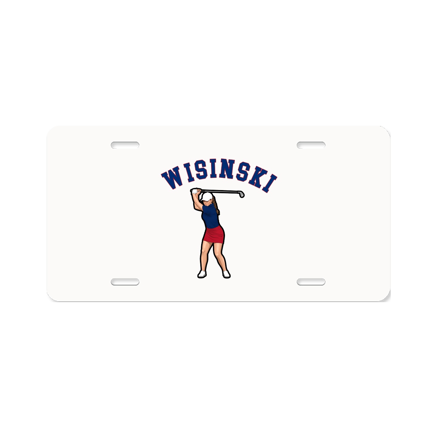 License Plate — Shirsey Arch in Classic