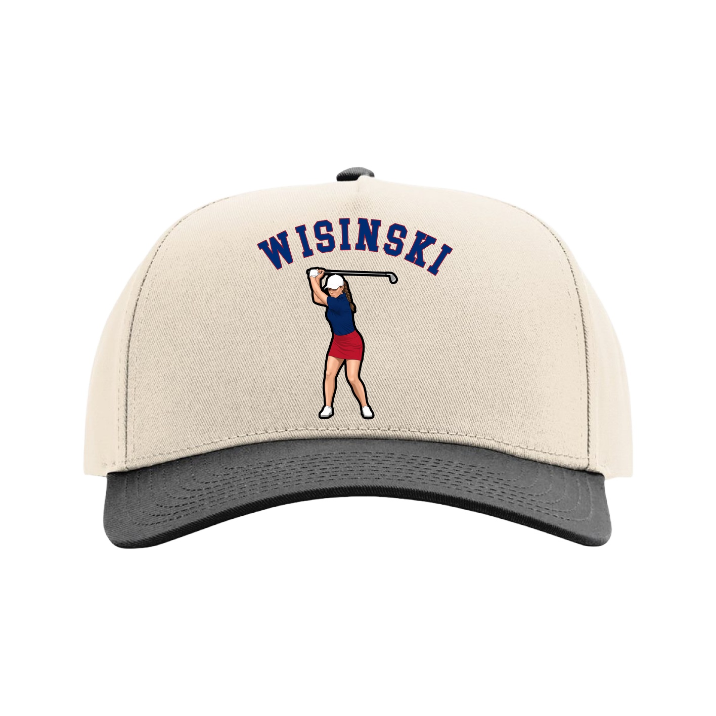 Full Fabric Five-Panel Champ Cap