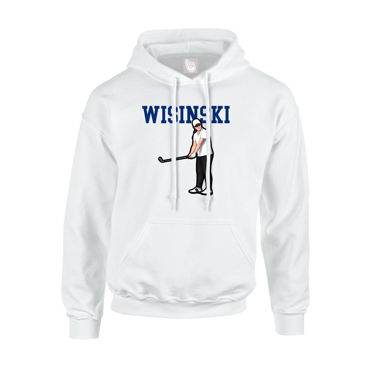 Hoodie — Shirsey in White