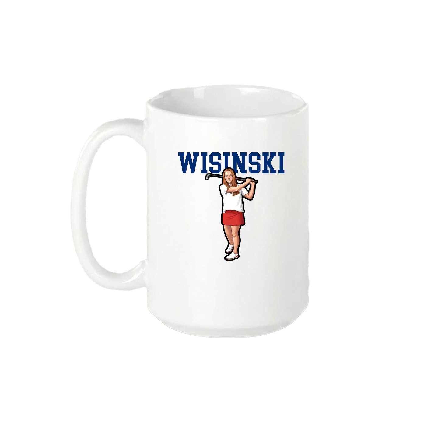15oz Coffee Mug — Shirsey in White