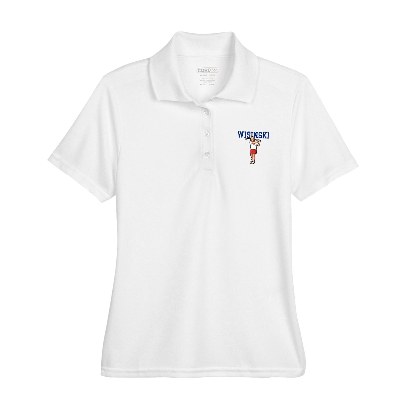 Womens Performance Polo — Shirsey in White