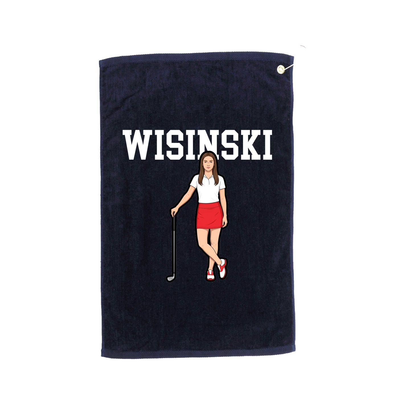 Terry Velour Golf Towel