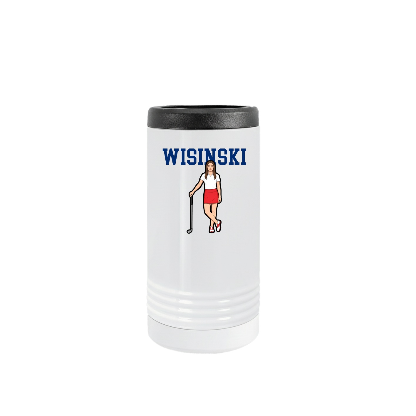 Slim Beverage Holder — Shirsey in White