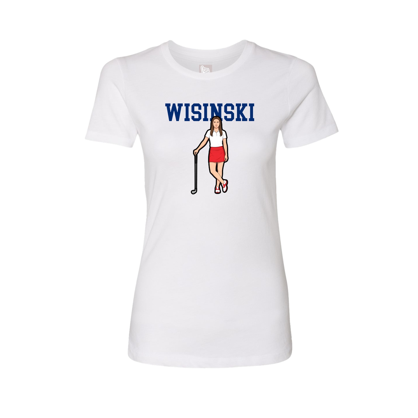 Fitted Women's Tee — Shirsey in White