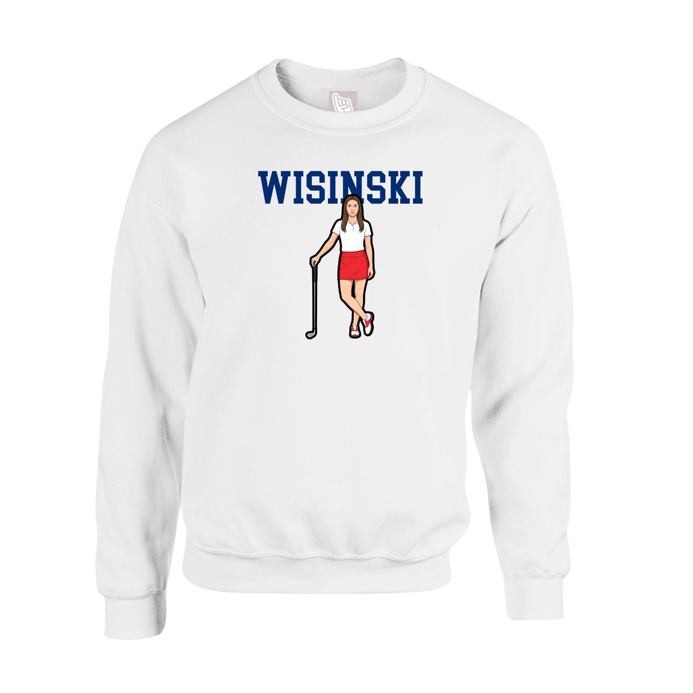 Fleece Crew — Shirsey in White