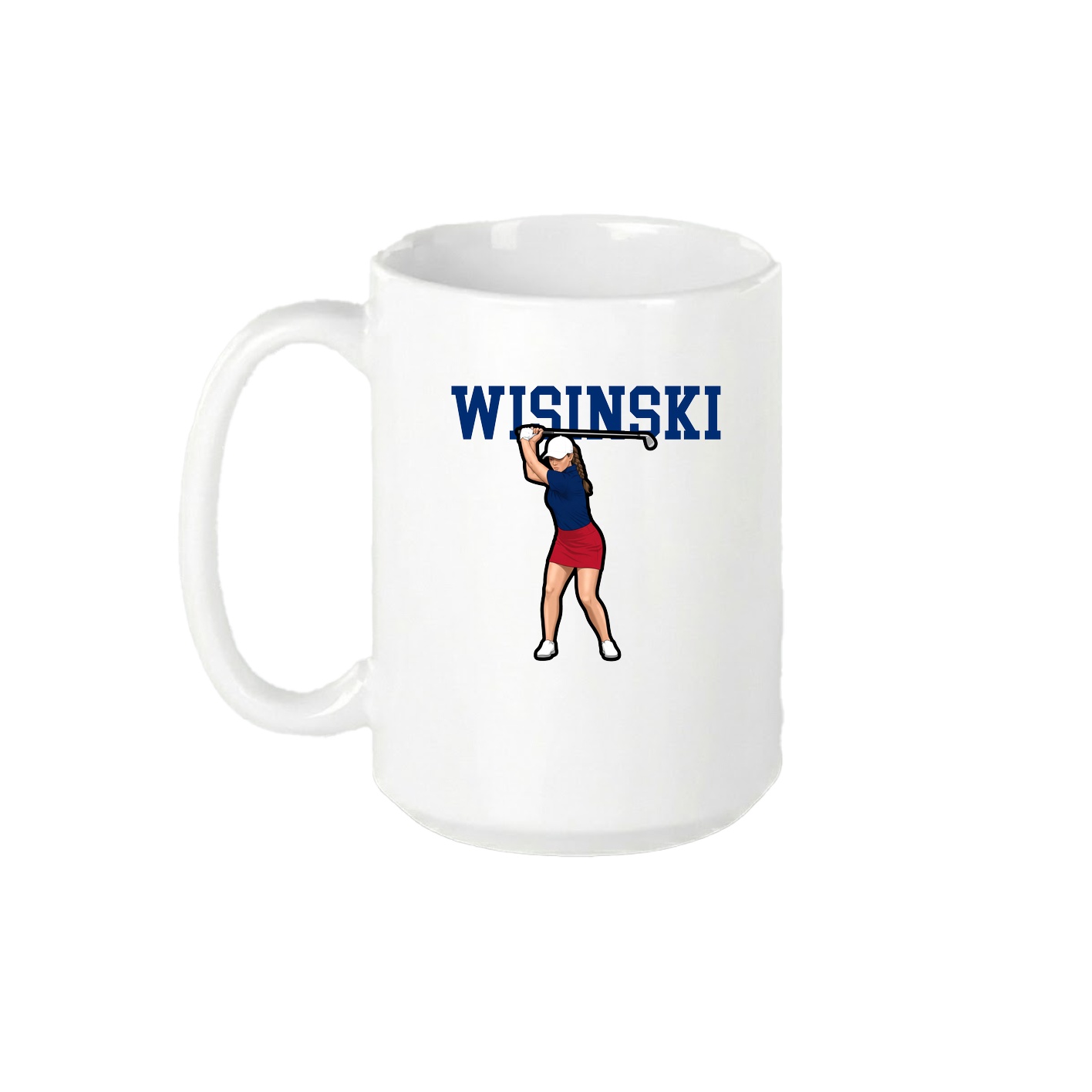 15oz Coffee Mug — Shirsey in White