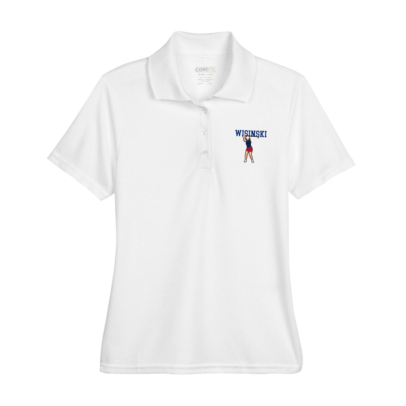 Womens Performance Polo — Shirsey in White