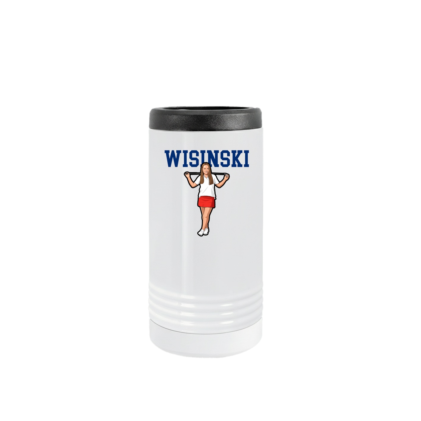 Slim Beverage Holder — Shirsey in White
